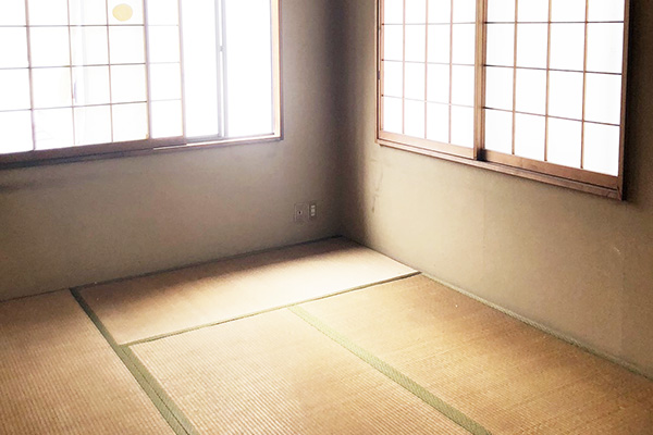 ゴミ屋敷撤去後